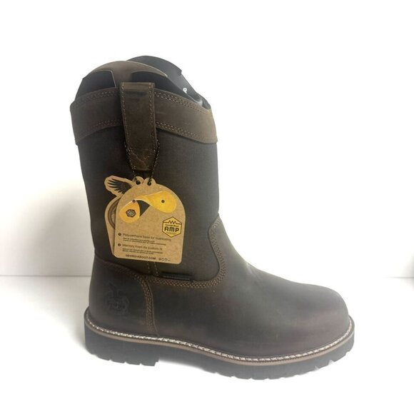 Georgia Boot Men's Core 37 Waterproof Work Boot Brown Size 10.5M